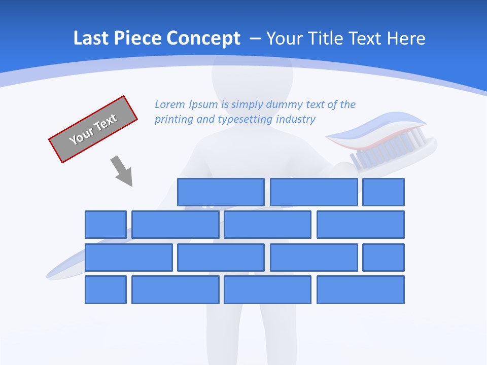 One Care Equipment PowerPoint Template
