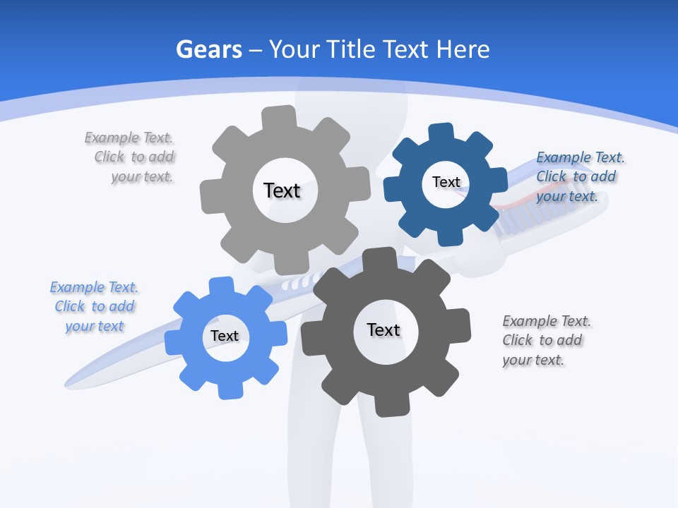 One Care Equipment PowerPoint Template