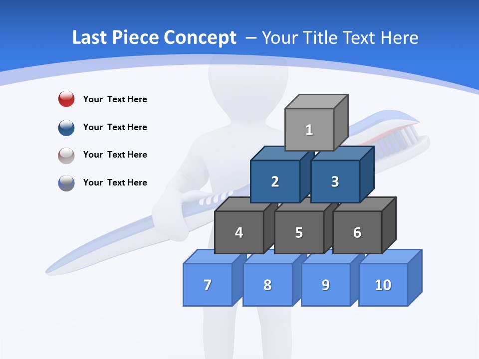 One Care Equipment PowerPoint Template