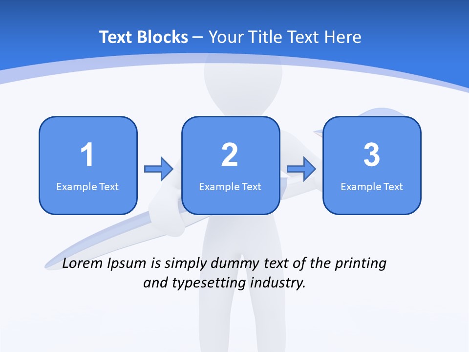 One Care Equipment PowerPoint Template