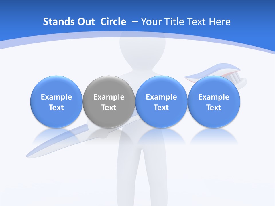 One Care Equipment PowerPoint Template