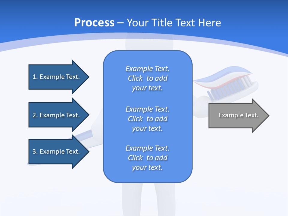 One Care Equipment PowerPoint Template