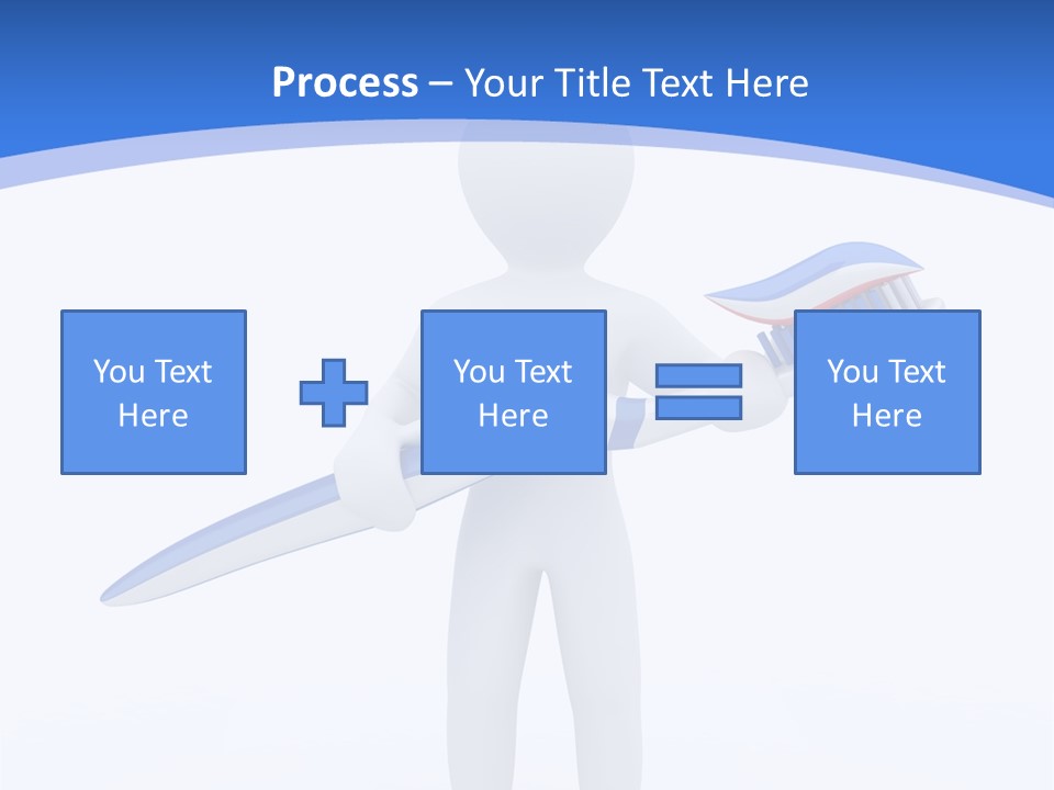 One Care Equipment PowerPoint Template
