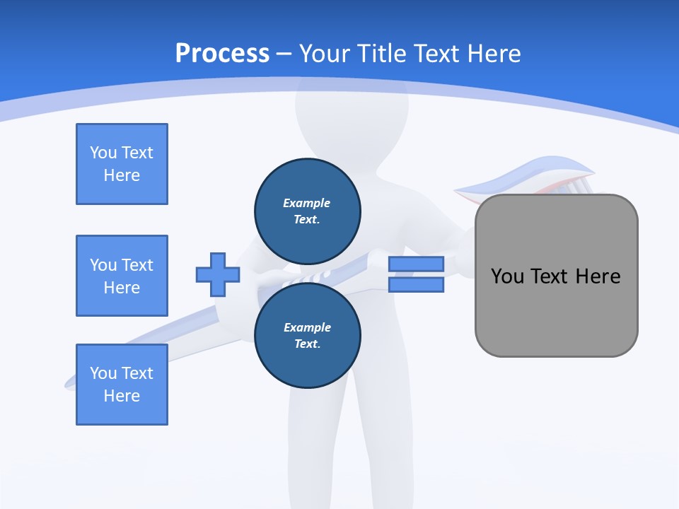 One Care Equipment PowerPoint Template