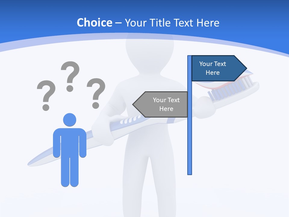 One Care Equipment PowerPoint Template