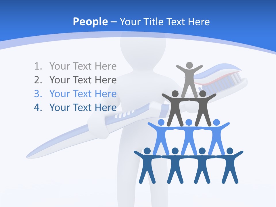 One Care Equipment PowerPoint Template