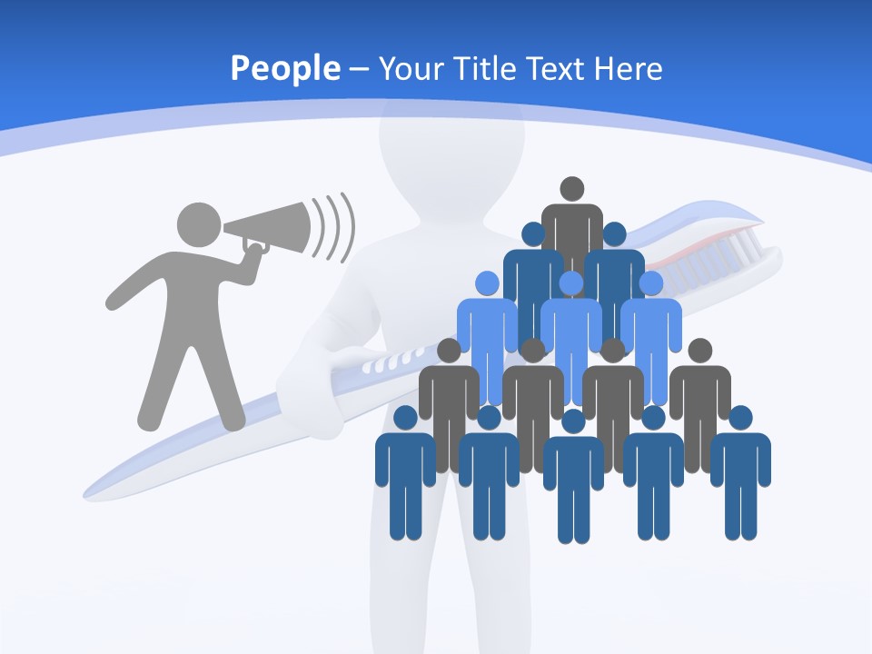One Care Equipment PowerPoint Template