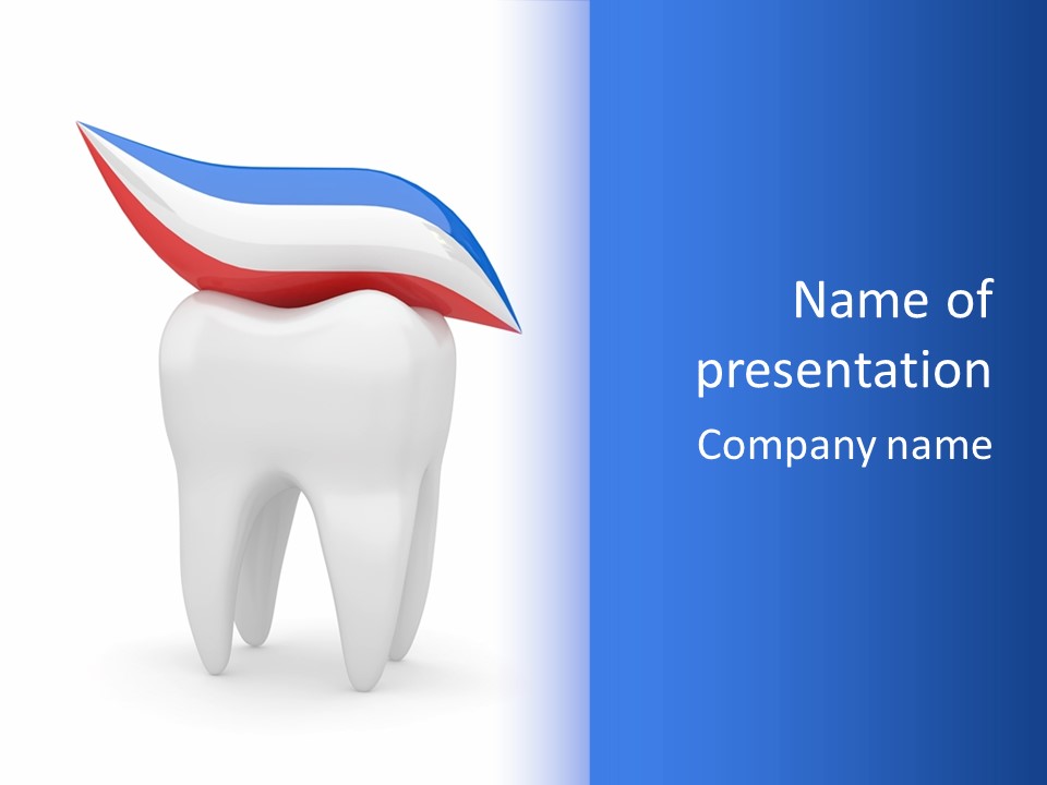 Care Dental Molar PowerPoint Template