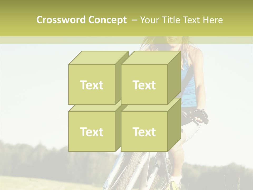 Outdoor Balance Moving PowerPoint Template