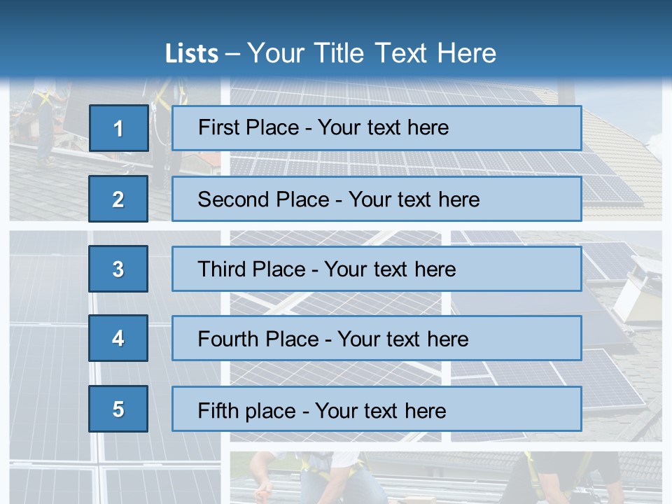 Install Installation House PowerPoint Template