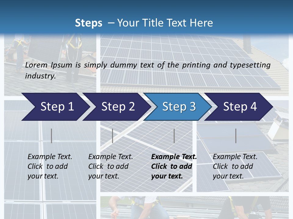 Install Installation House PowerPoint Template