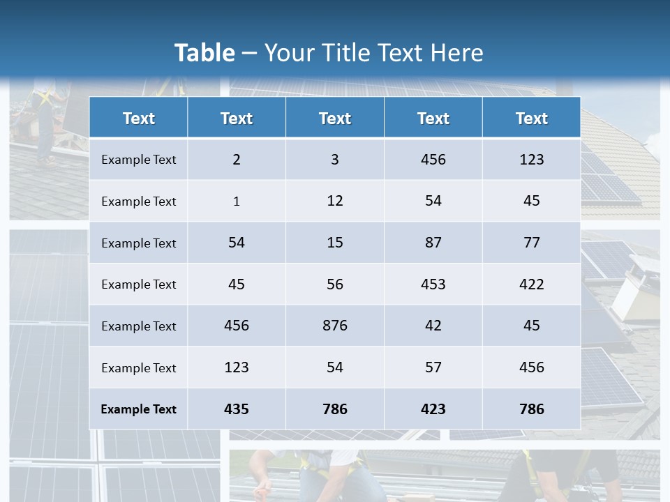 Install Installation House PowerPoint Template