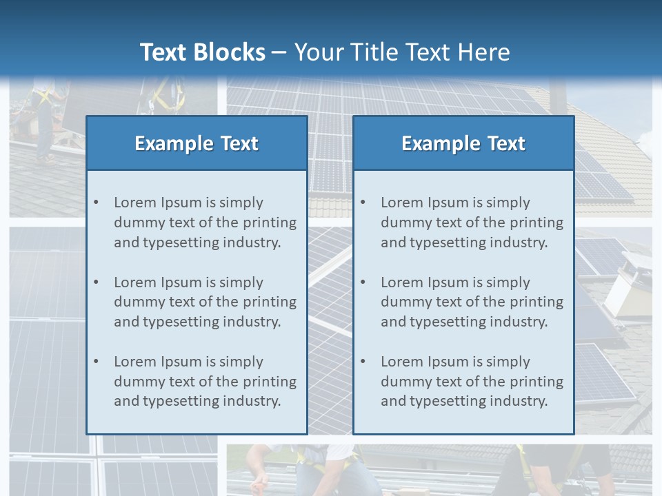 Install Installation House PowerPoint Template