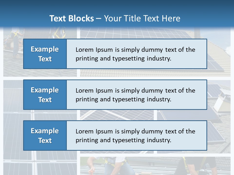Install Installation House PowerPoint Template