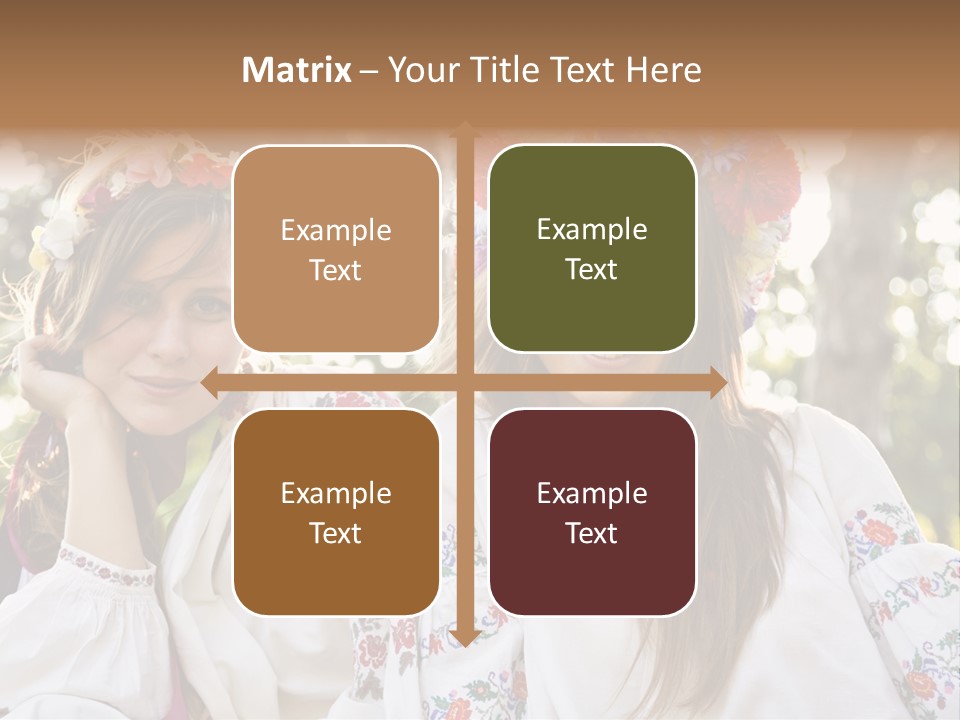 Costume Cheerful Fashion PowerPoint Template