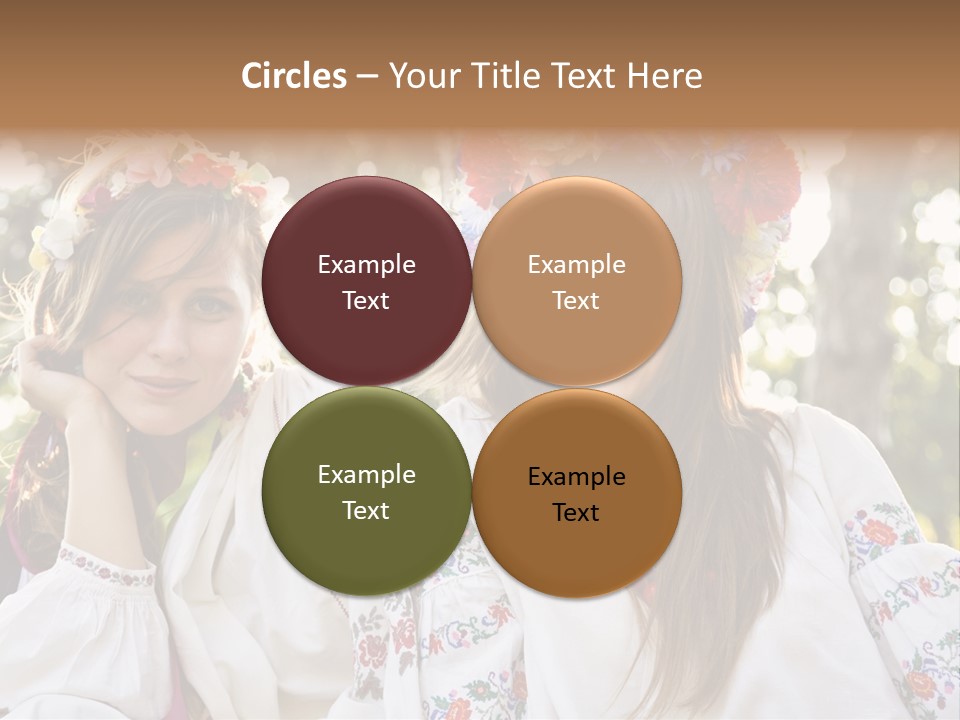 Costume Cheerful Fashion PowerPoint Template