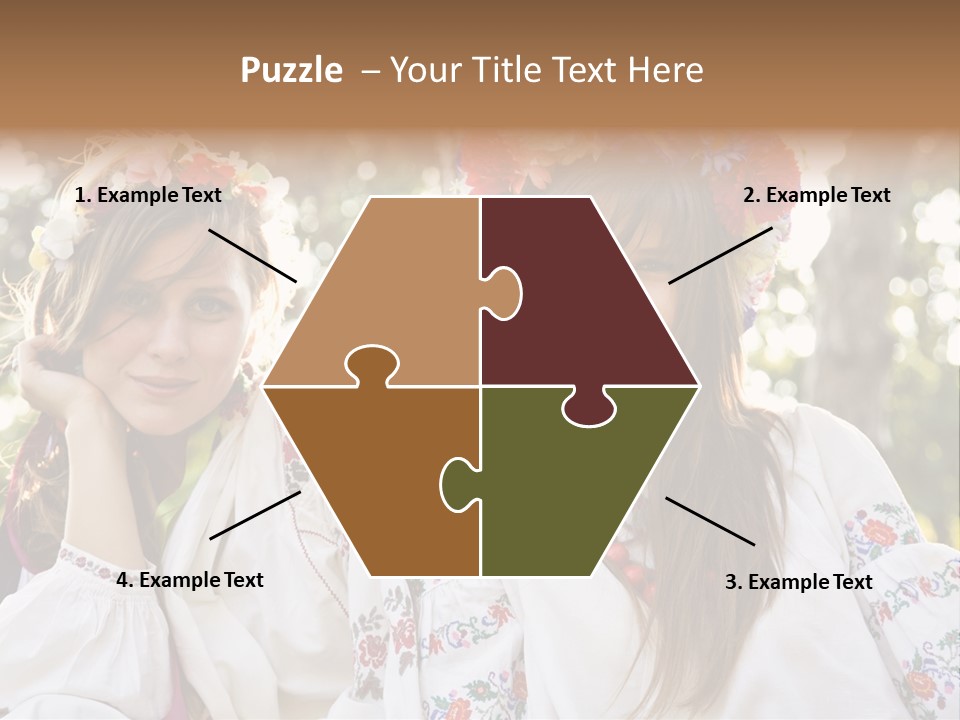 Costume Cheerful Fashion PowerPoint Template