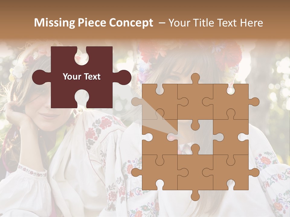 Costume Cheerful Fashion PowerPoint Template