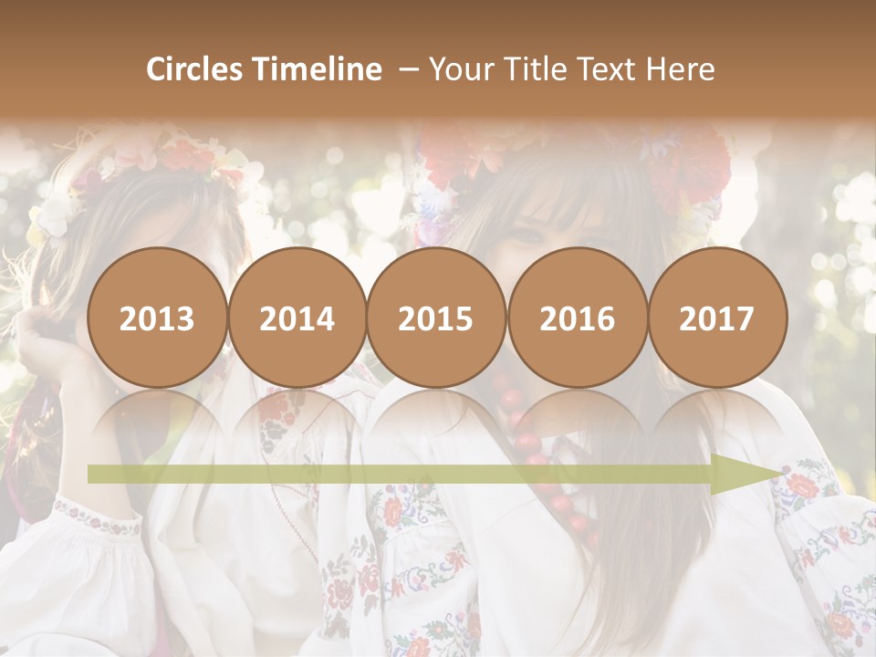 Costume Cheerful Fashion PowerPoint Template