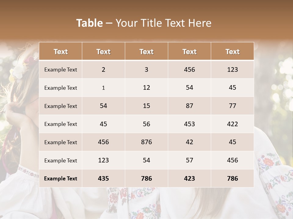 Costume Cheerful Fashion PowerPoint Template