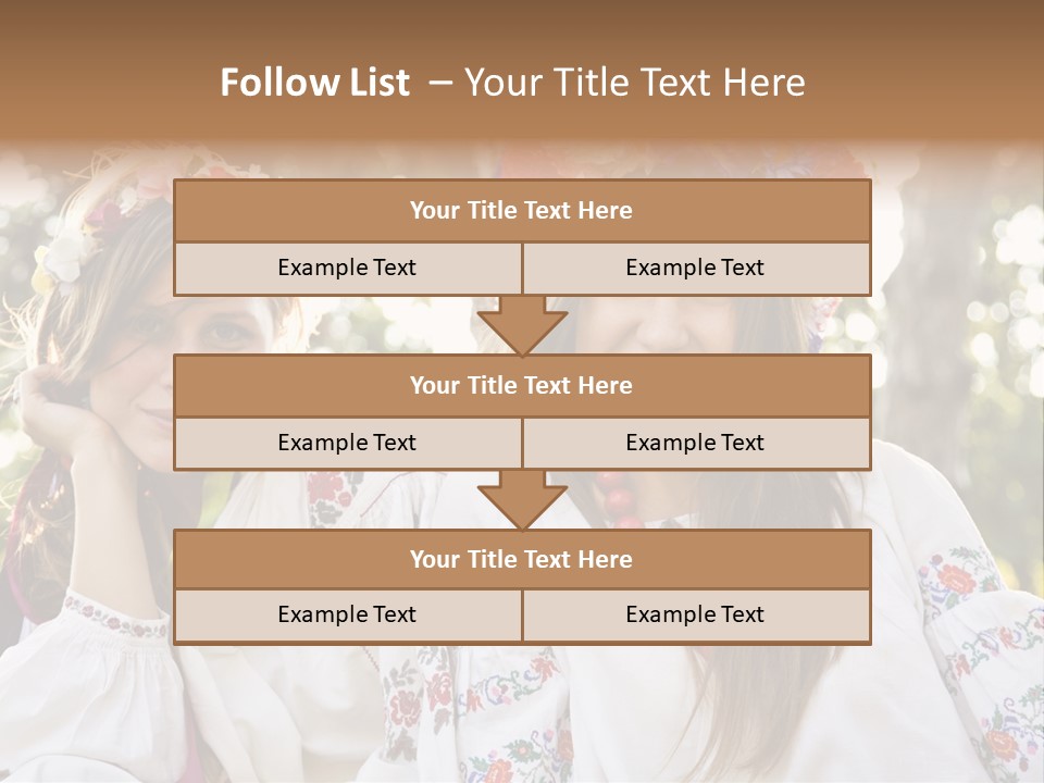 Costume Cheerful Fashion PowerPoint Template