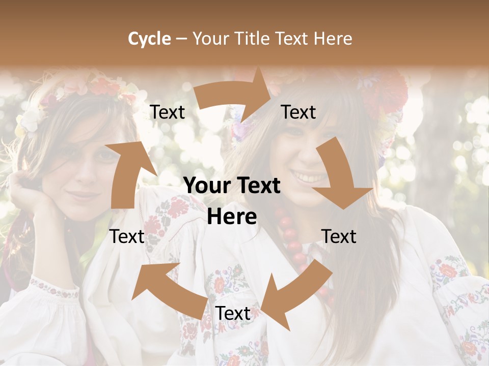 Costume Cheerful Fashion PowerPoint Template