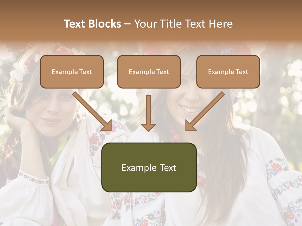 Costume Cheerful Fashion PowerPoint Template