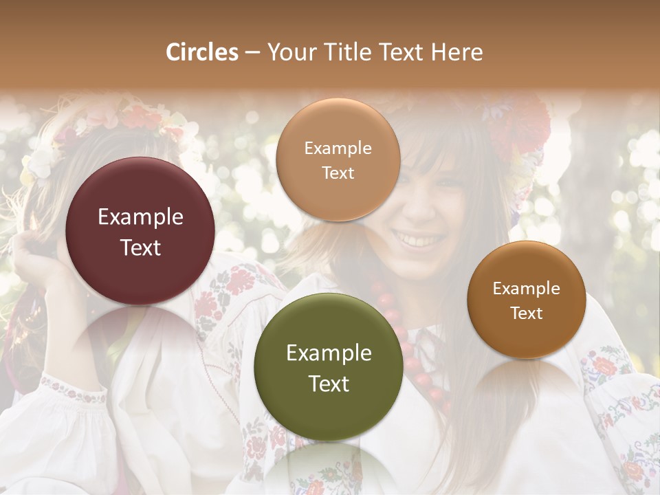 Costume Cheerful Fashion PowerPoint Template