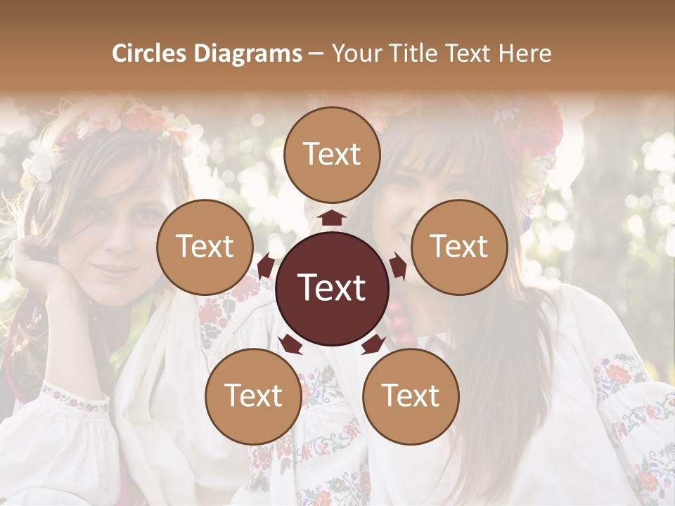 Costume Cheerful Fashion PowerPoint Template