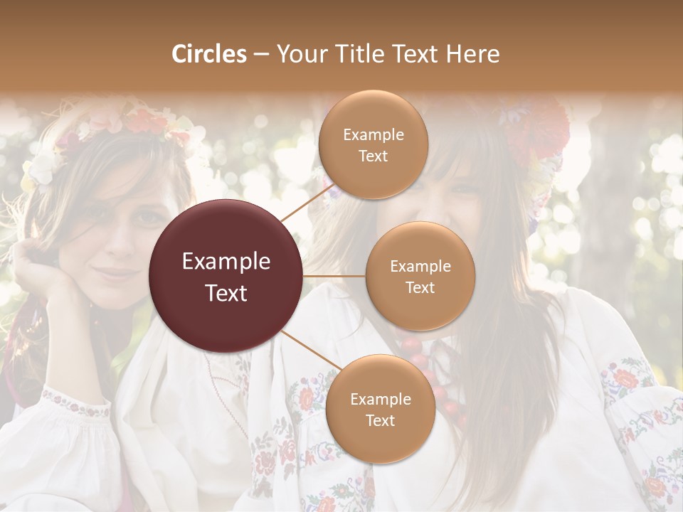 Costume Cheerful Fashion PowerPoint Template