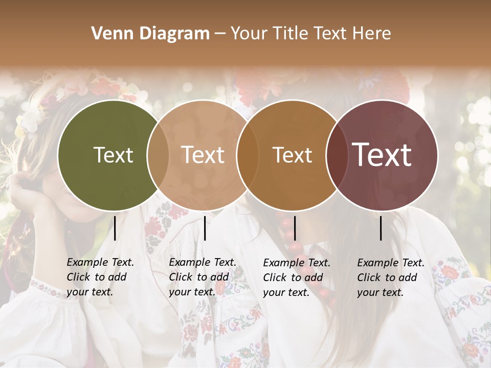 Costume Cheerful Fashion PowerPoint Template