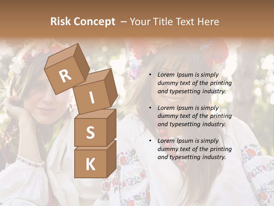 Costume Cheerful Fashion PowerPoint Template