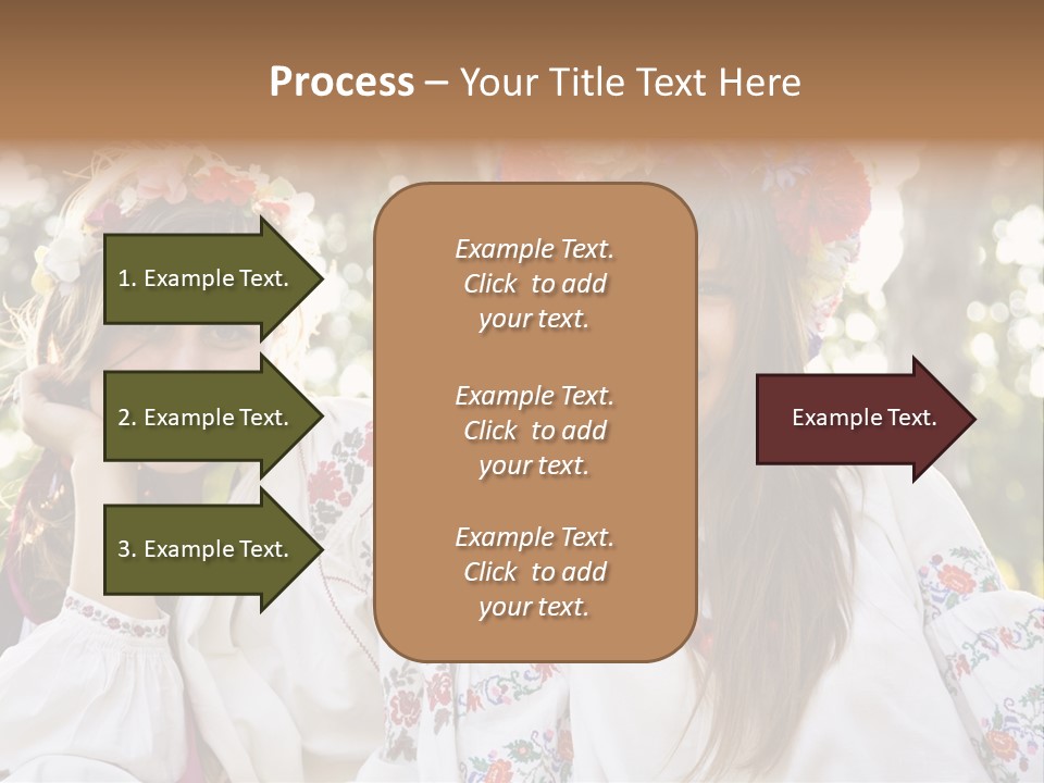 Costume Cheerful Fashion PowerPoint Template