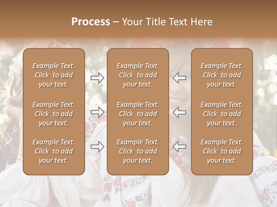 Costume Cheerful Fashion PowerPoint Template