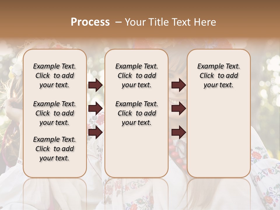 Costume Cheerful Fashion PowerPoint Template