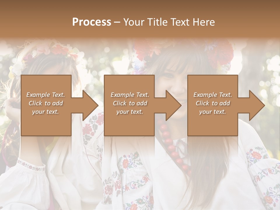 Costume Cheerful Fashion PowerPoint Template