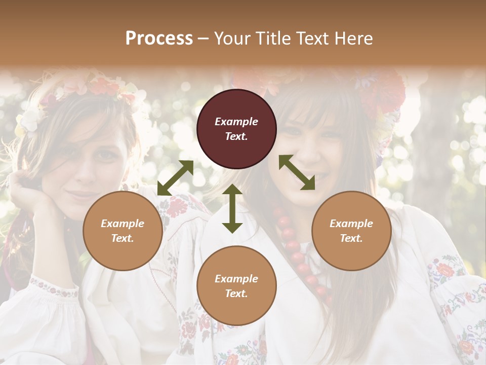 Costume Cheerful Fashion PowerPoint Template