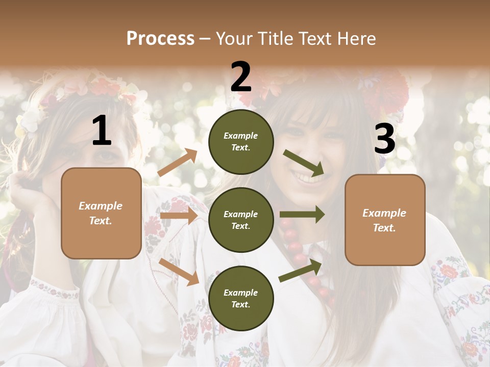 Costume Cheerful Fashion PowerPoint Template