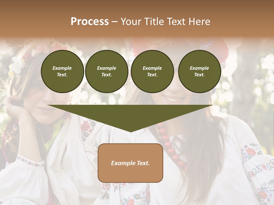 Costume Cheerful Fashion PowerPoint Template