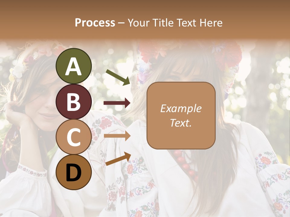 Costume Cheerful Fashion PowerPoint Template