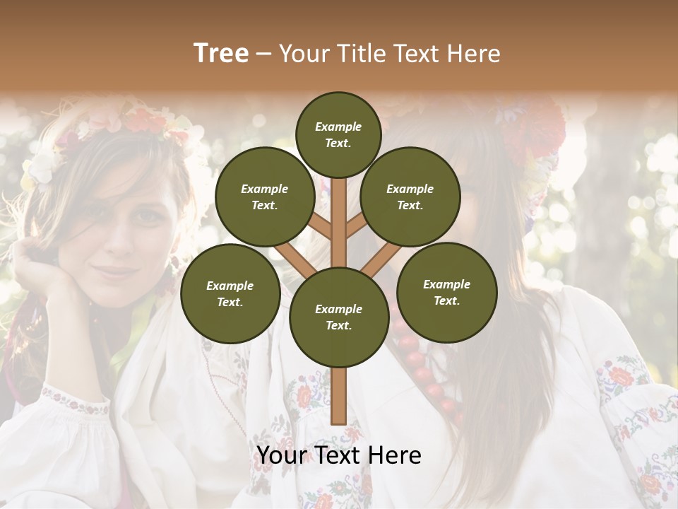 Costume Cheerful Fashion PowerPoint Template