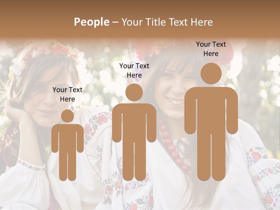 Costume Cheerful Fashion PowerPoint Template