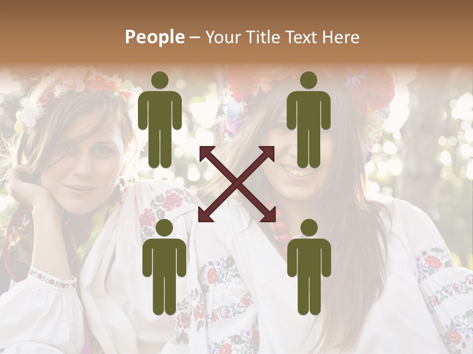 Costume Cheerful Fashion PowerPoint Template