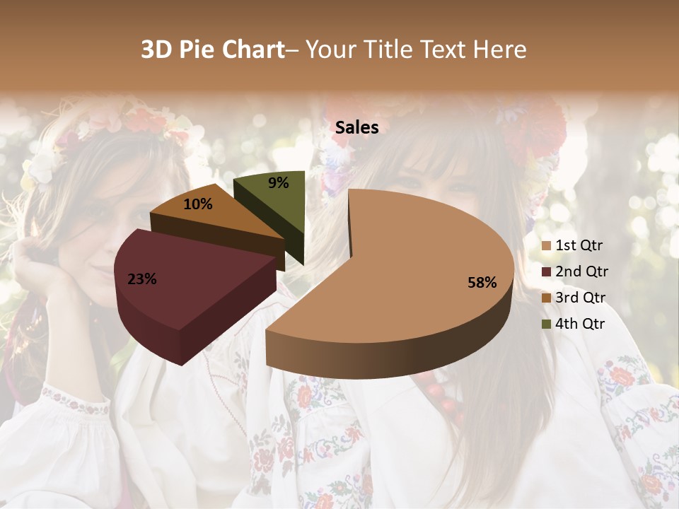 Costume Cheerful Fashion PowerPoint Template