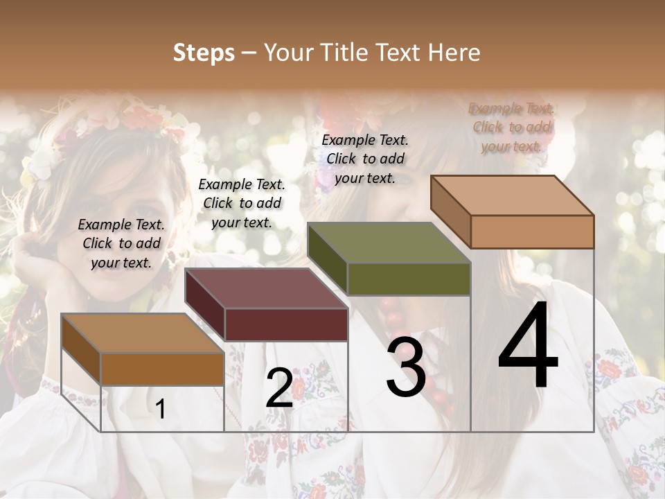 Costume Cheerful Fashion PowerPoint Template