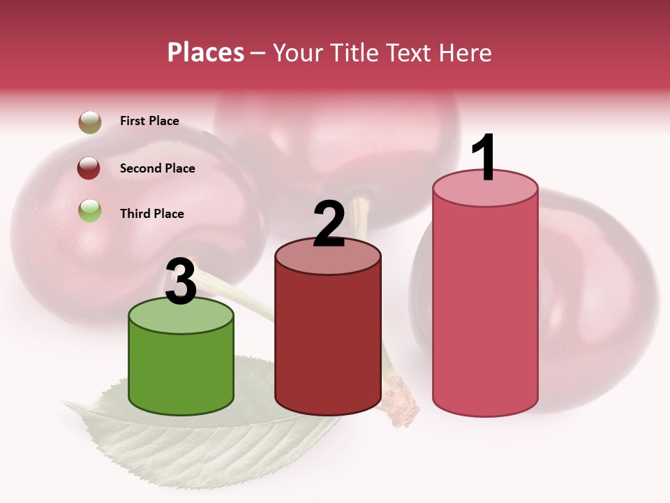 Dessert Cherry Nature PowerPoint Template