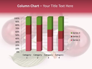 Dessert Cherry Nature PowerPoint Template