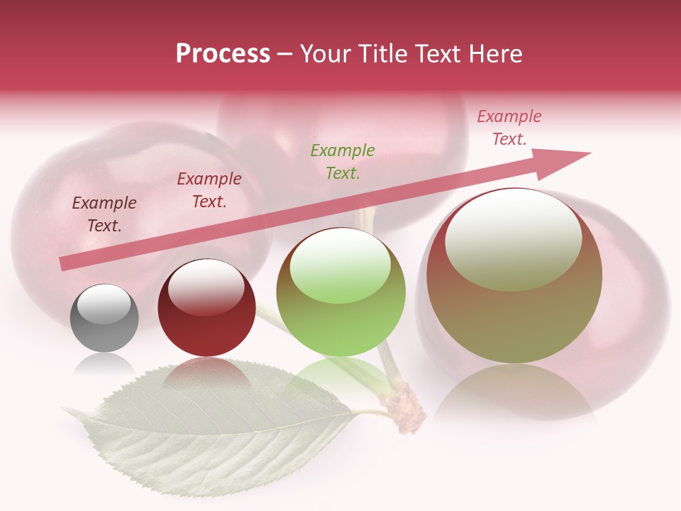 Dessert Cherry Nature PowerPoint Template