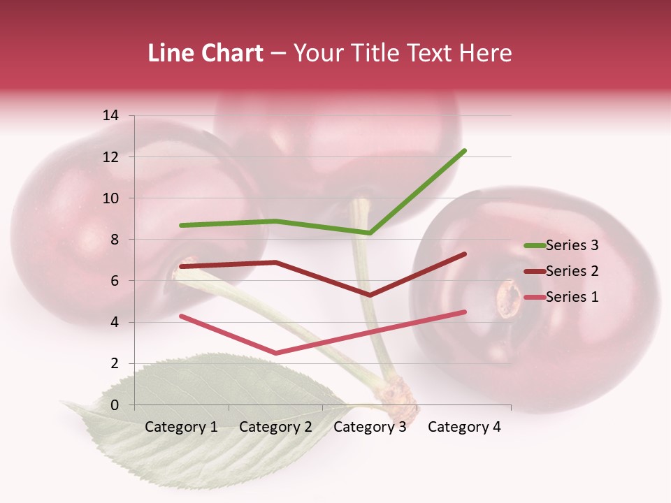 Dessert Cherry Nature PowerPoint Template