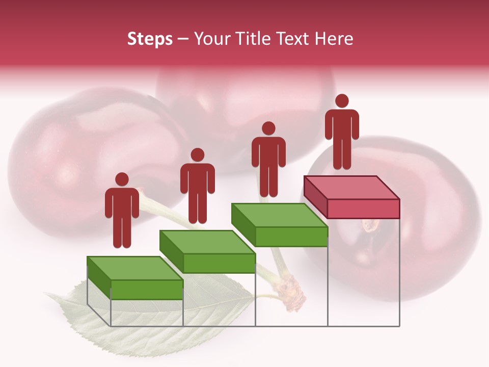 Dessert Cherry Nature PowerPoint Template